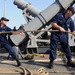 USS Gettysburg sea and anchor detail