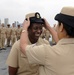 USS Carl Vinson chief petty officer pinning ceremony