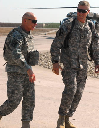 Lt. Gen. Helmick visits COS Kalsu