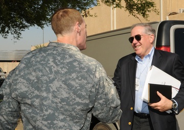 Honorable Frank Kendall visits Forward Operating Base Union III