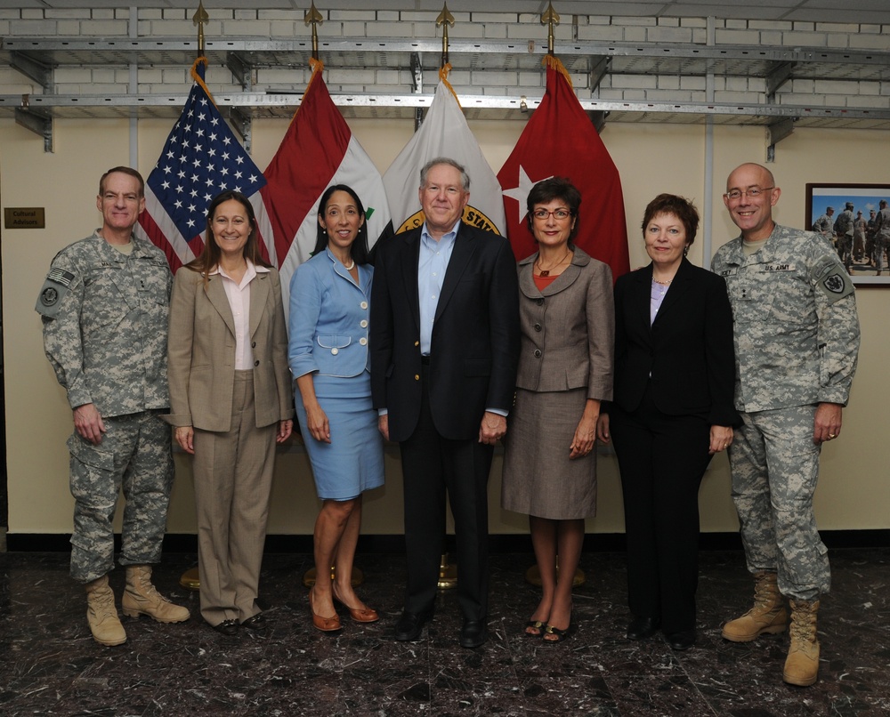 Honorable Frank Kendall visits Forward Operating Base Union III