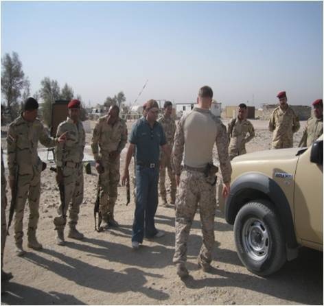 Iraqi Marines train on access control, improves security