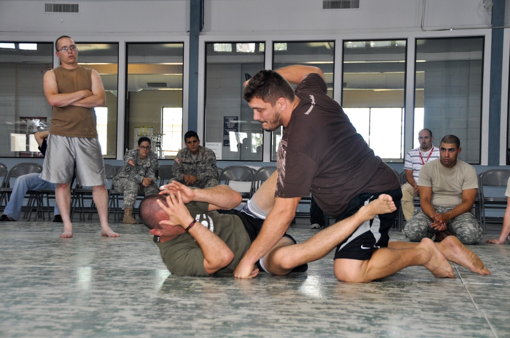 Ultimate Fighters visit Atterbury