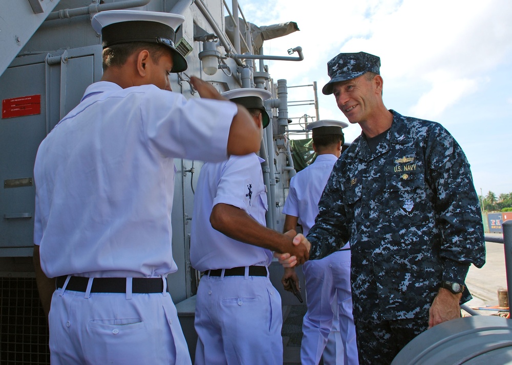 USS Defender in Bangladesh