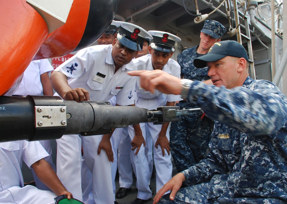 USS Defender in Bangladesh