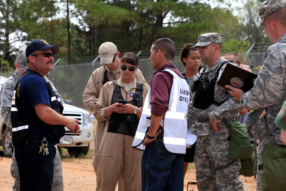 Texas and Arkansas civil support teams train together
