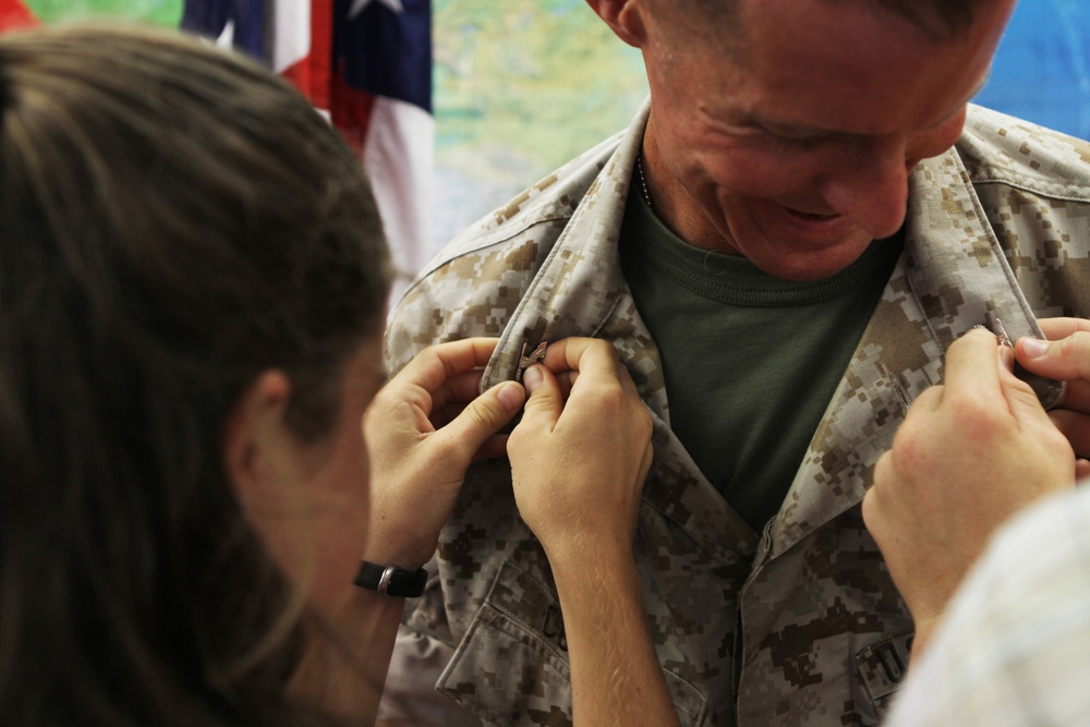 Col. Cutler award ceremony
