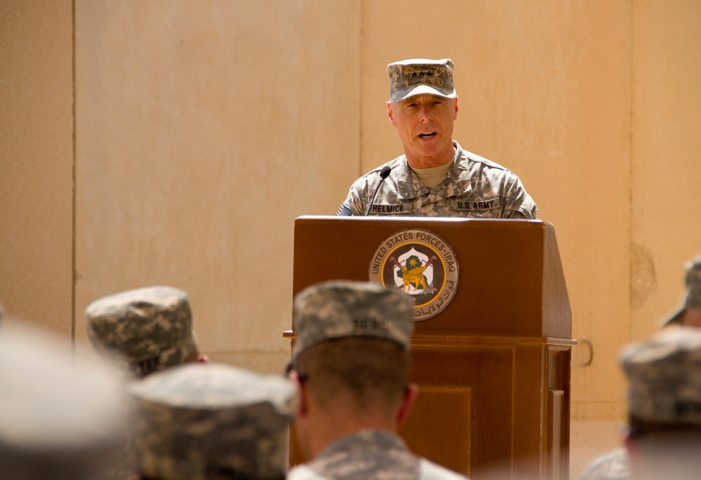 Al Asad Air Base, Iraq 9/11 Remembrance ceremony