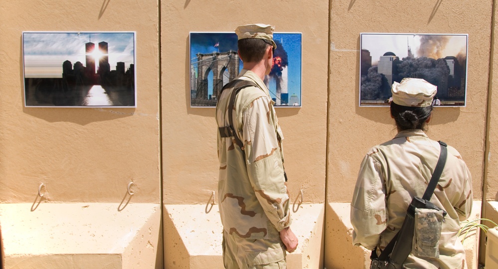 Al Asad Air Base, Iraq 9/11 Remembrance ceremony