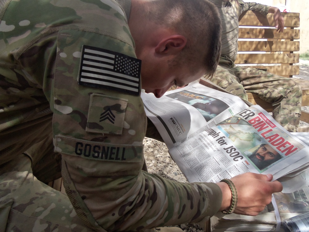 Stars and Stripes keeping soldiers informed