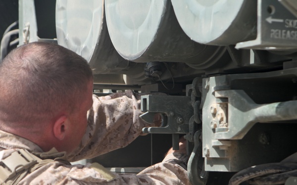 HIMARS battery adds long-range fire support to the battlefield