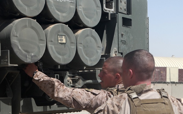 HIMARS battery adds long-range fire support to the battlefield