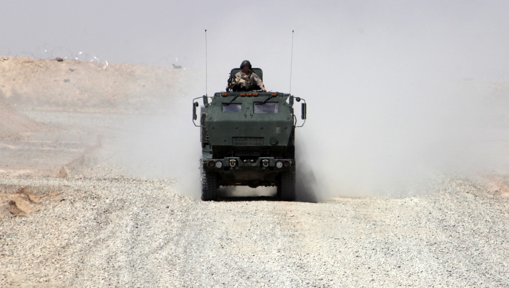 HIMARS battery adds long-range fire support to the battlefield