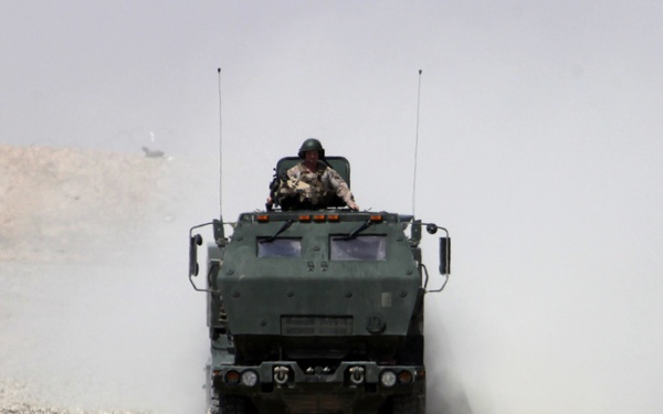 HIMARS battery adds long-range fire support to the battlefield