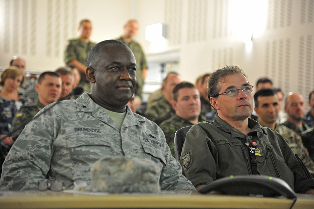 Longest Combined Endeavor participant completes final exercise