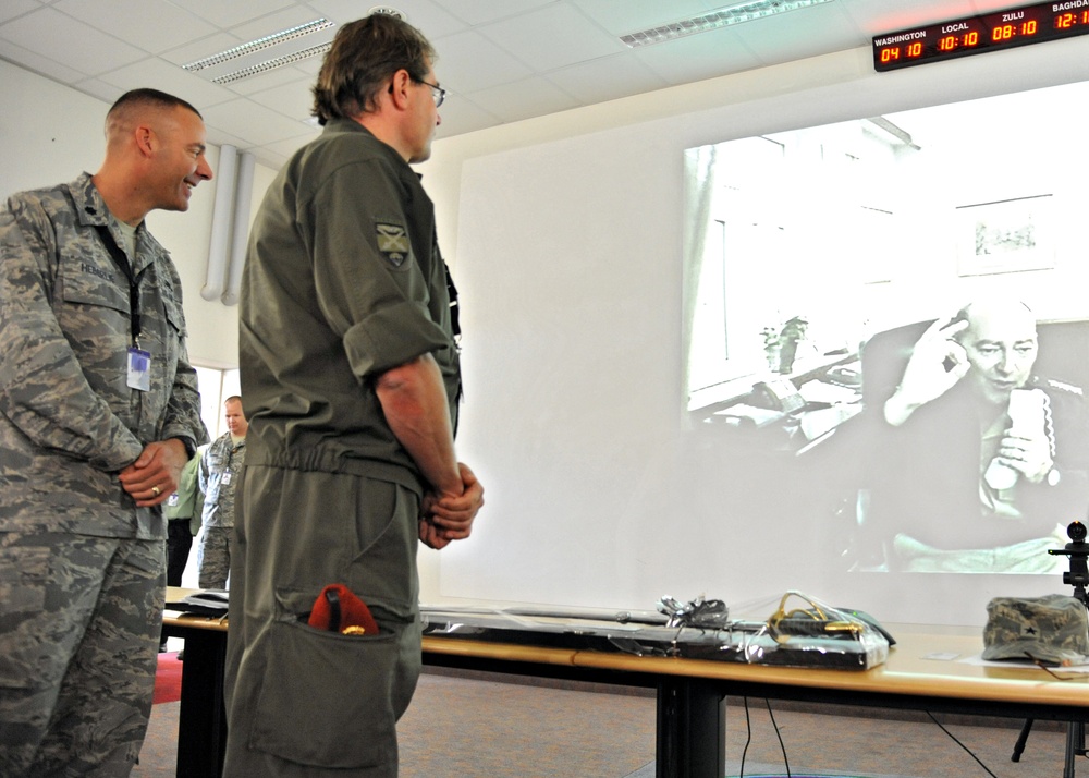 Longest Combined Endeavor participant completes final exercise
