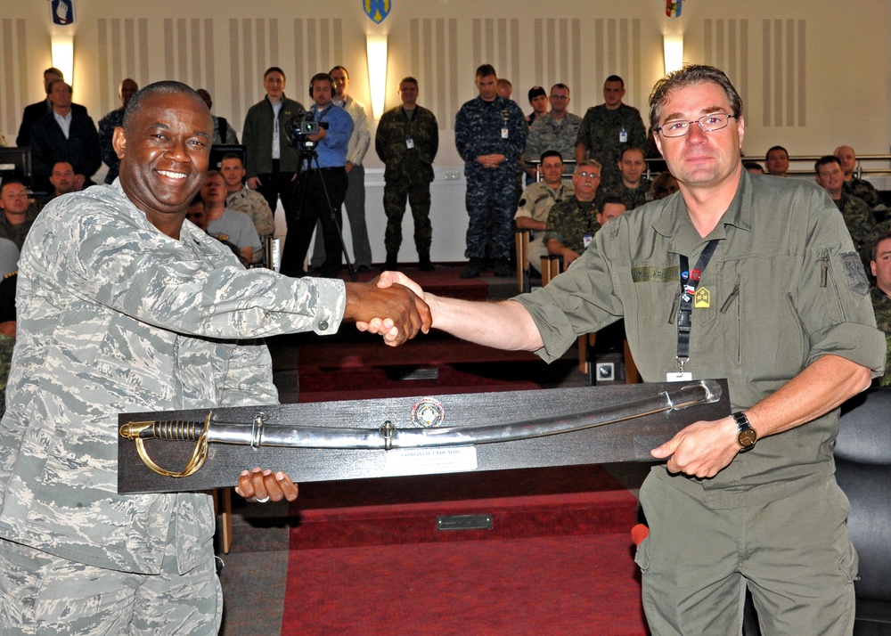 Longest Combined Endeavor participant completes final exercise