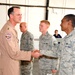 Maj. Gen. Jim Jones tours an undisclosed location in Southwest Asia