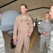 Maj. Gen. Jim Jones tours an undisclosed location in Southwest Asia
