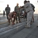 Maj. Gen. Jim Jones tours an undisclosed location in Southwest Asia