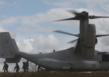 Deployment for training exercise at Army base Fort Pickett
