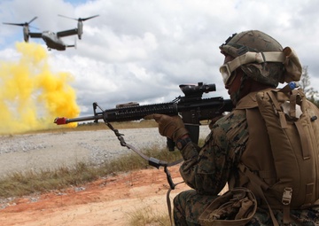 Deployment for training exercise at Army base Fort Pickett