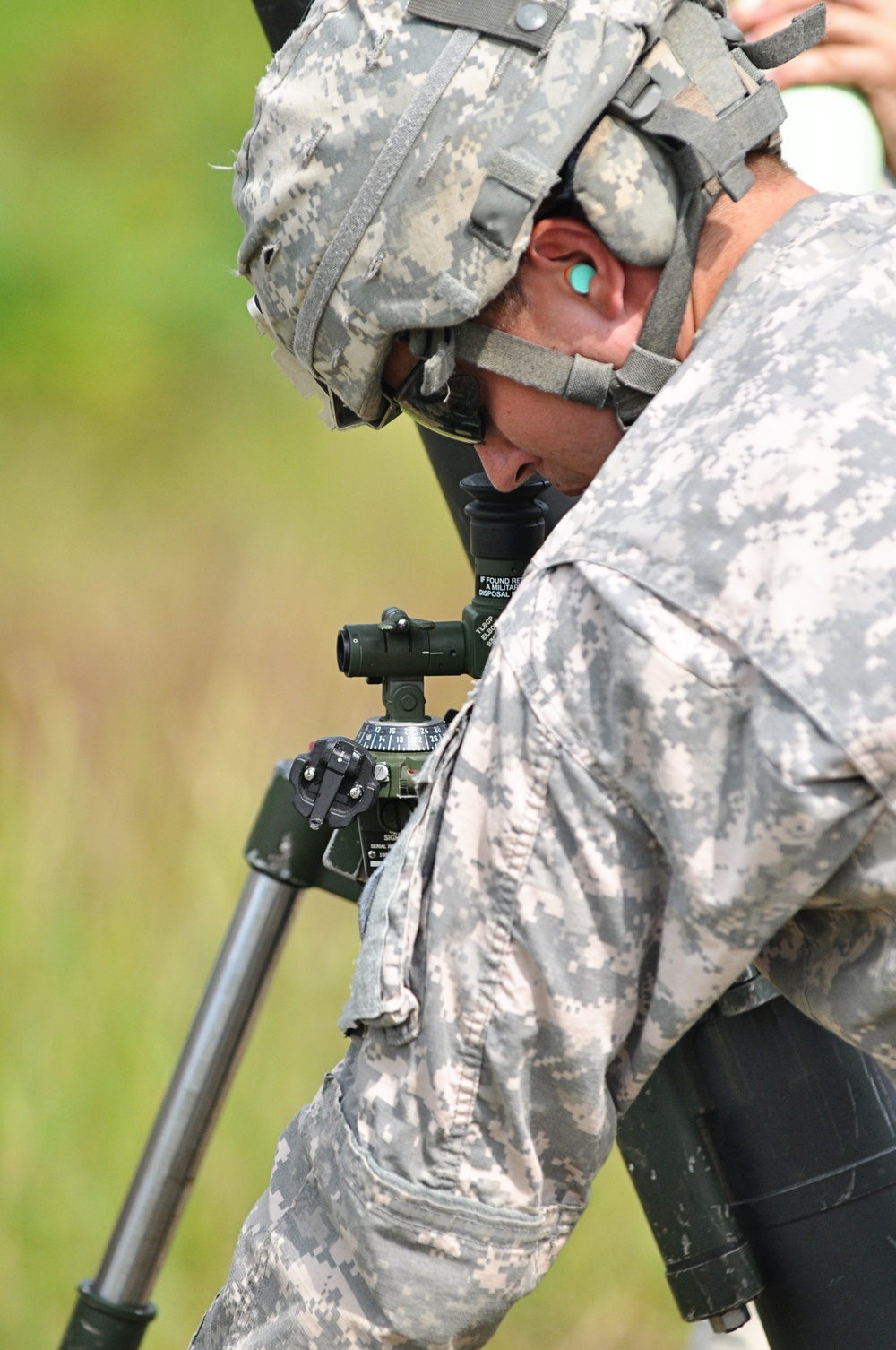 1-116th put mortars on target