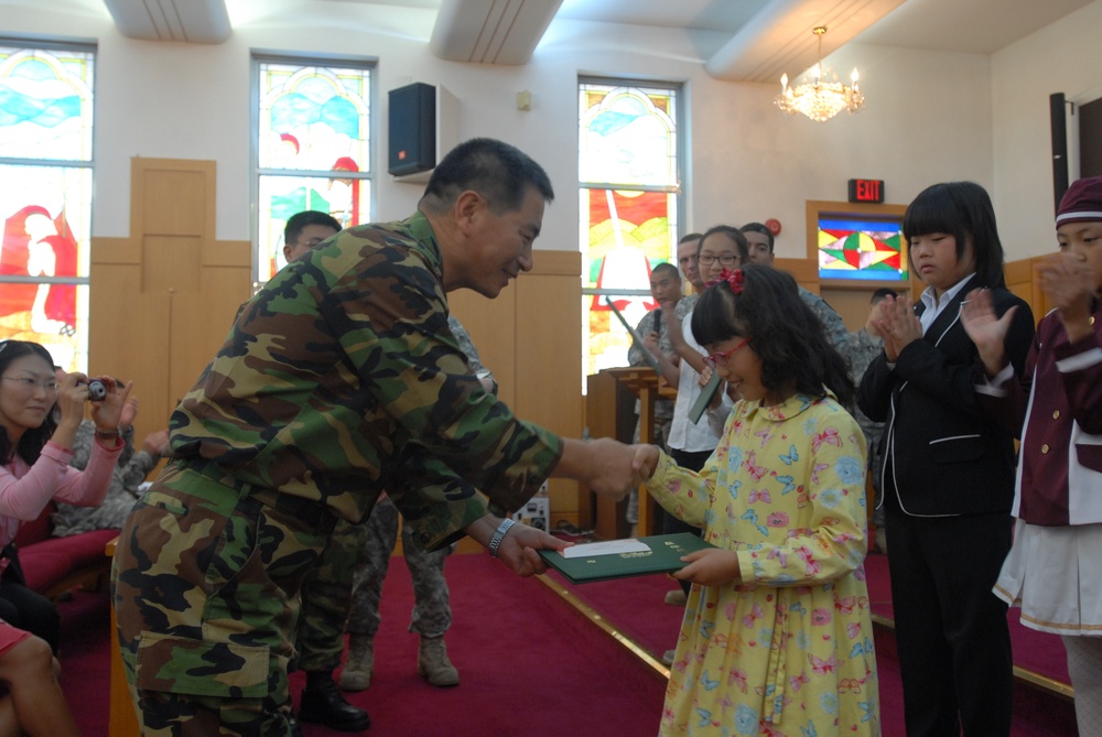 Area IV Republic of Korea Army Support Group holds preliminaries for 13th Eighth Army English and Korean speech contest