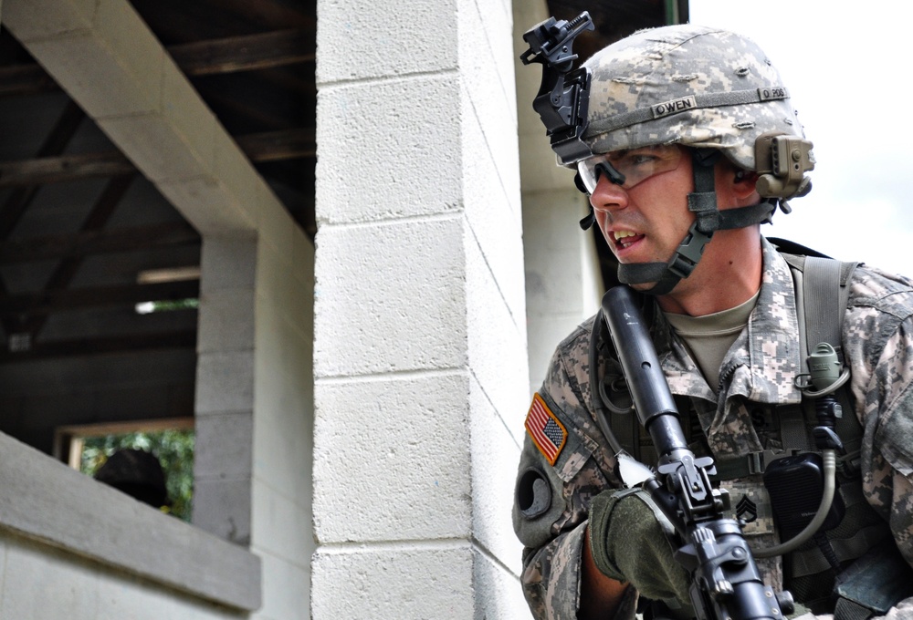 Virginia infantry battalion conducts urban ops