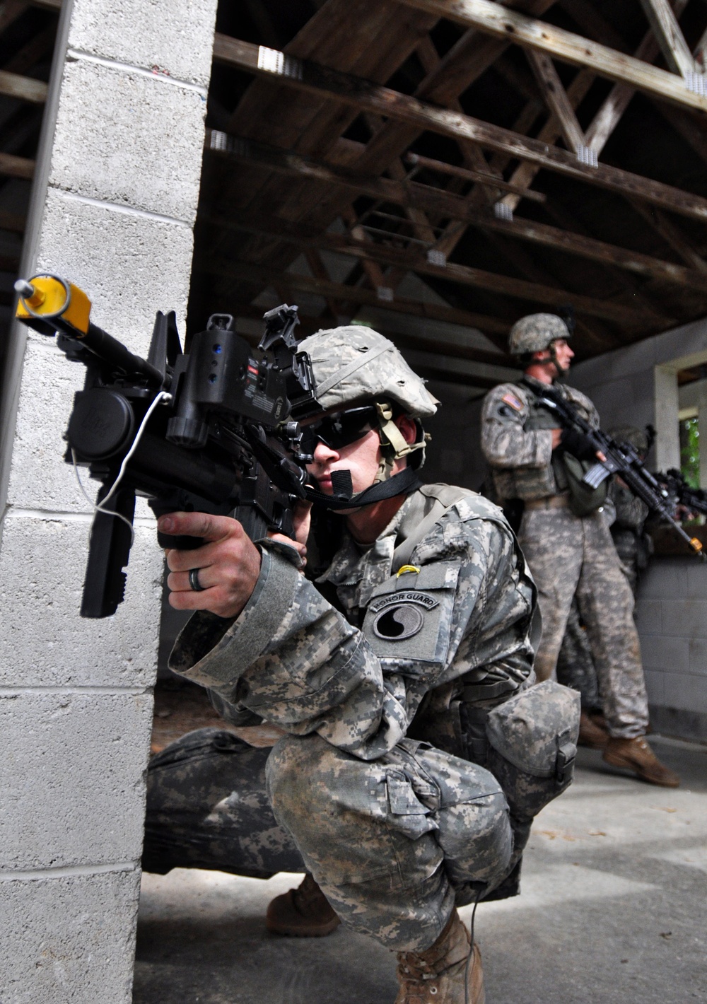 Virginia infantry battalion conducts urban ops
