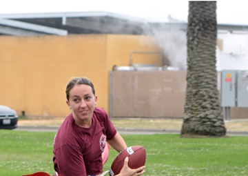 Girls get down, dirty for powder-puff tournament