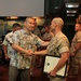 Lt. Col. Bellig's promotion ceremony