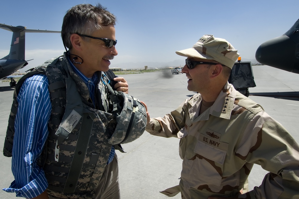 SACEUR Visit to ISAF