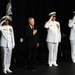Change of command ceremony at the US Naval Academy