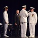 Change of command ceremony at the US Naval Academy