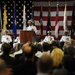 Change of command ceremony at Naval Station Norfolk