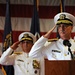 Change of command ceremony at Naval Station Norfolk