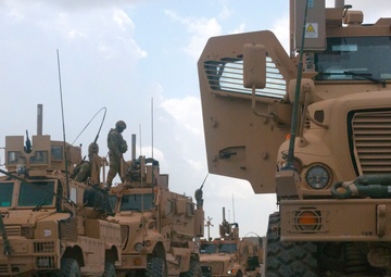 Rough convoy in Paktika