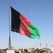 Afghan flag raised at site of Mullah Omar's mosque