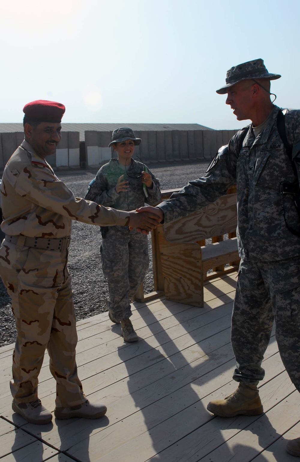 8th IA Commander visits Ironhorse