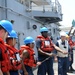 Replenishment at sea aboard USS Bataan
