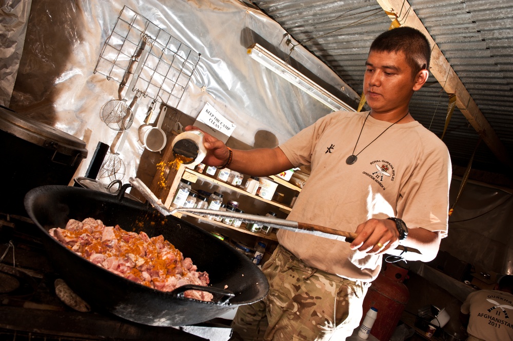 Gurkhas celebrate religious-festival Dashain in Helmand province