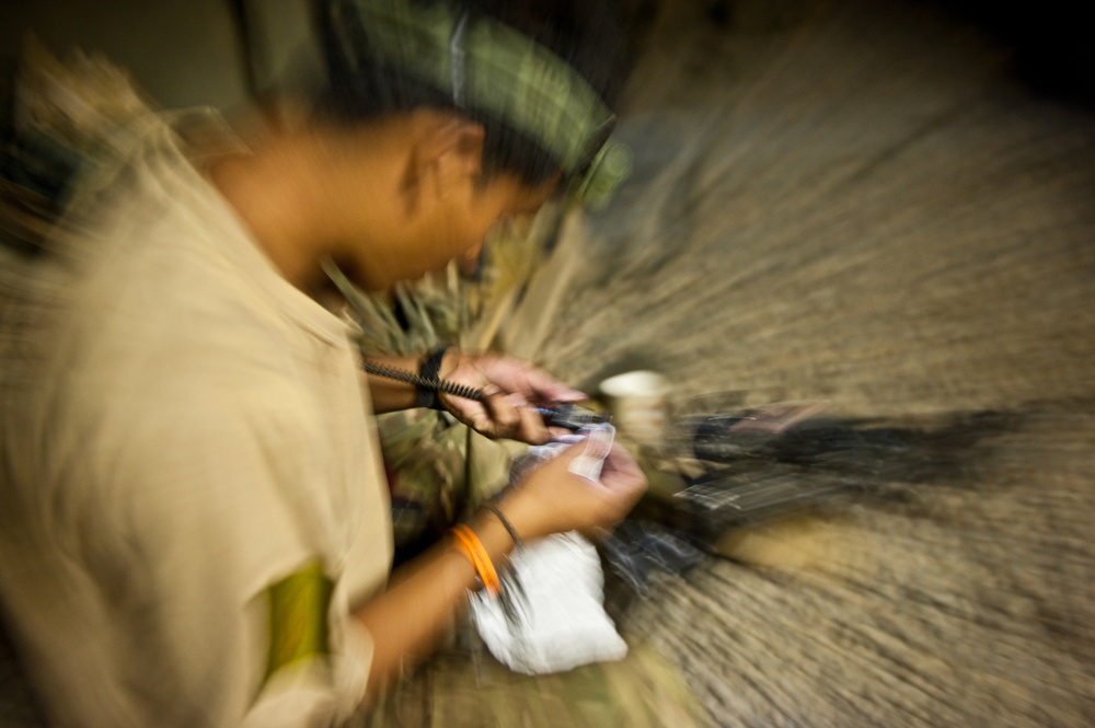 Gurkhas celebrate religious-festival Dashain in Helmand province