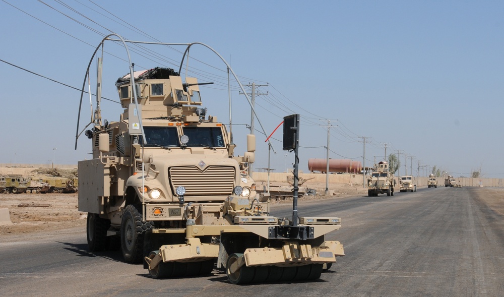 123rd BSB conducts convoy training