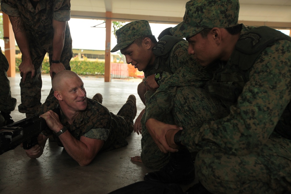 Exercise Valiant Mark in Singapore