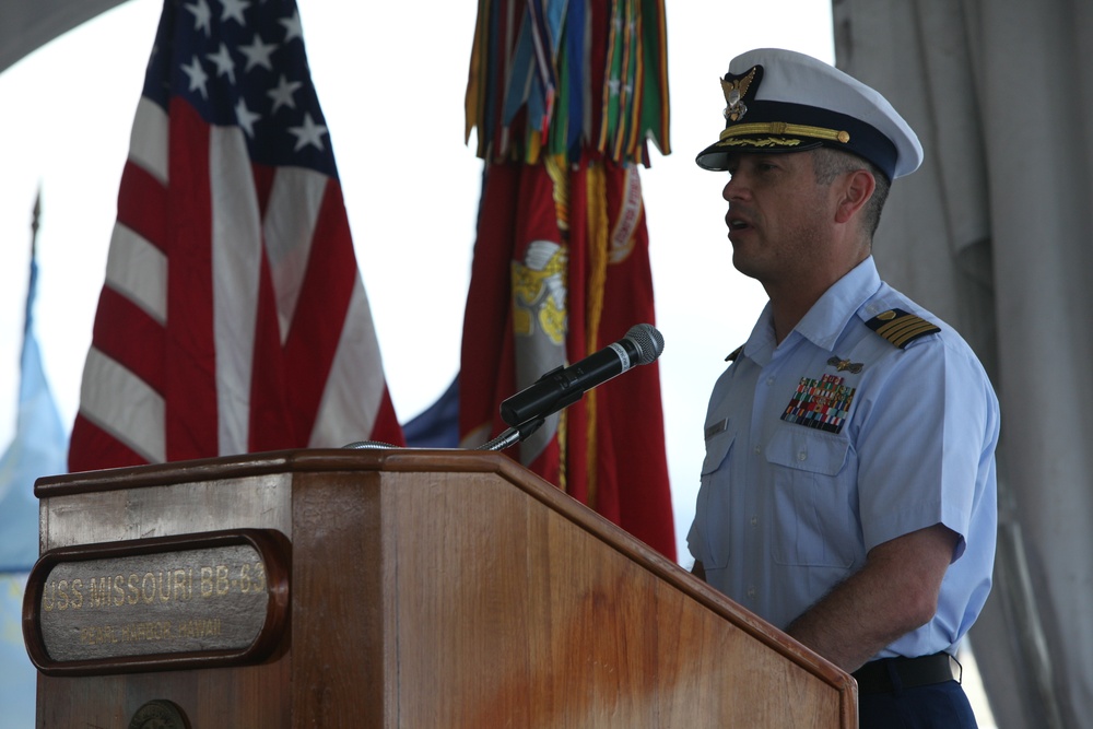 Retirement ceremony for Master Gunnery Sgt. Eduardo Rodriguez