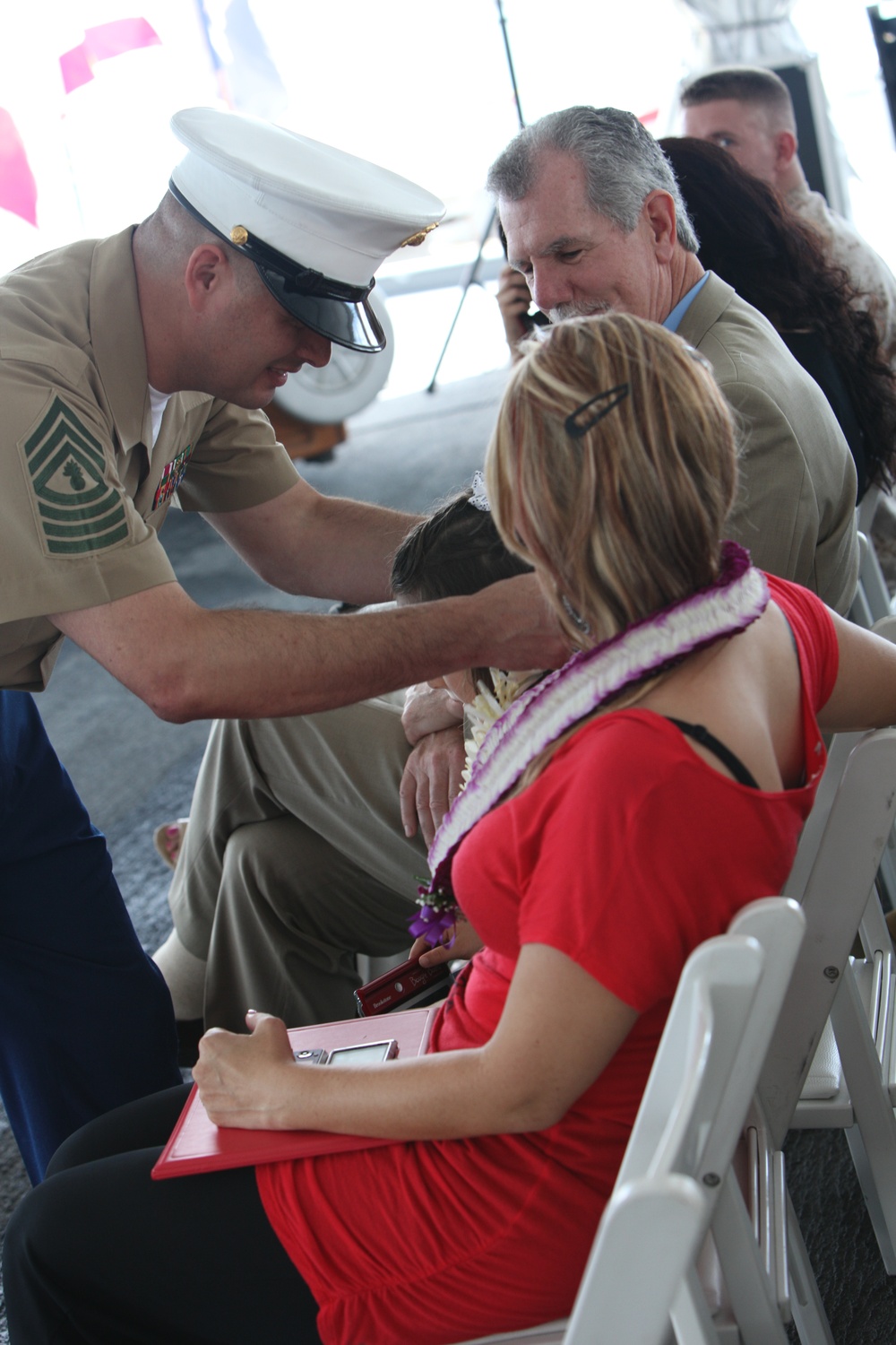 Retirement ceremony for Master Gunnery Sgt. Eduardo Rodriguez