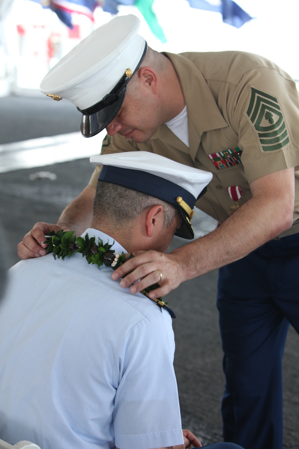 Retirement ceremony for Master Gunnery Sgt. Eduardo Rodriguez