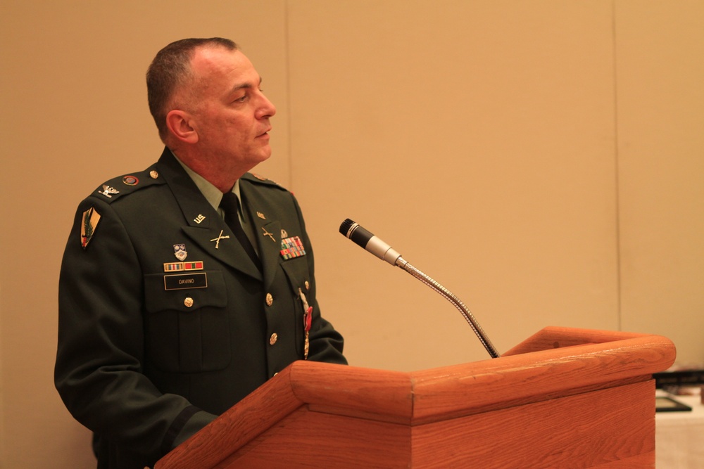 Col. Michael F. Davino receives the Legion of Merit