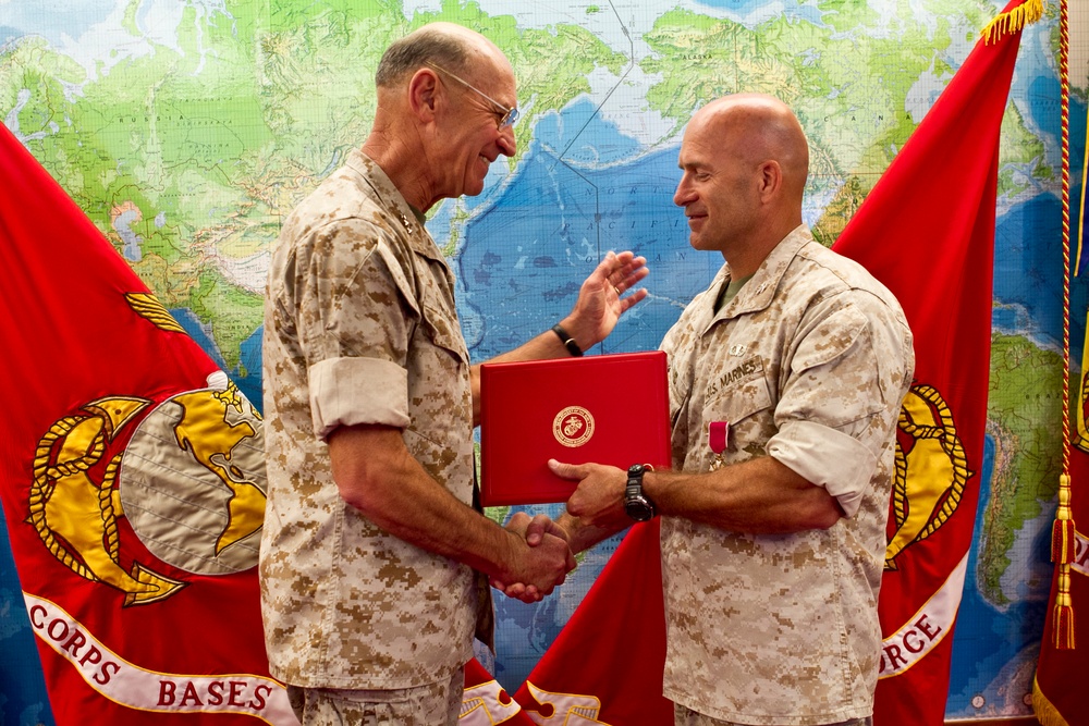 Col. Ward receives Legion of Merit